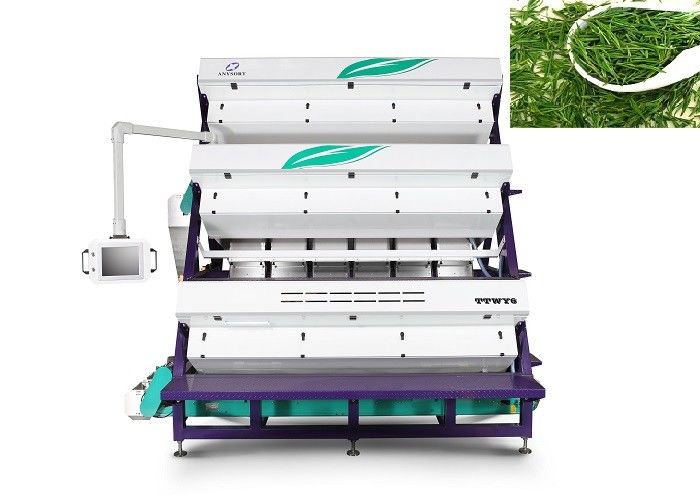 เครื่องคัดเเยกสีชาแบบตาเหยี่ยว การวิเคราะห์ด้วยปุ่มเดียว
