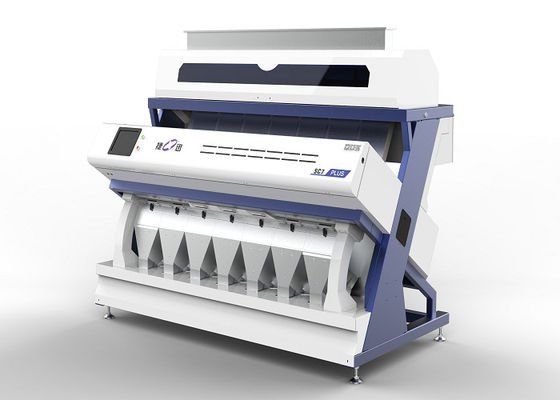 การจําหน่ายไฟฟ้า 220V / 50Hz เครื่องจัดสีข้าว 3 ช่องตก อัตราการเสียหายต่ํา